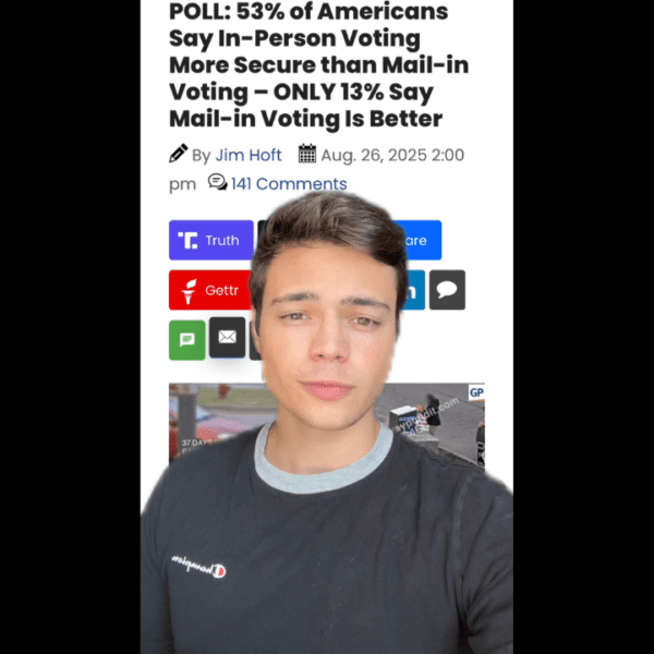 Victor Reacts: We Cannot Be Free Without Fair and Secure Elections (VIDEO)…