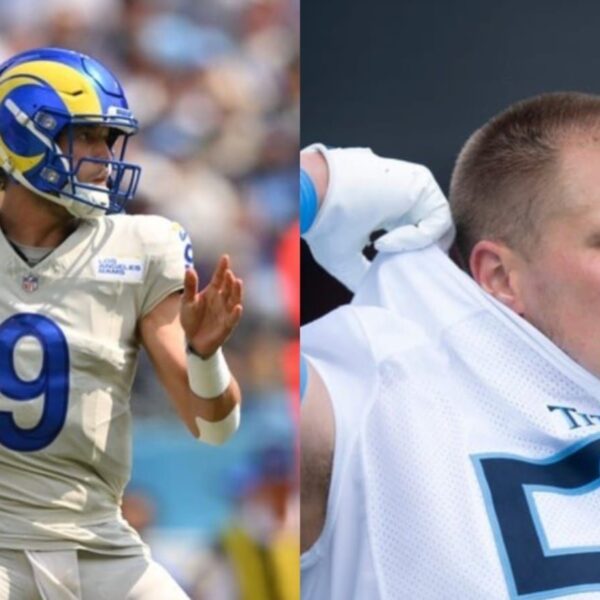 NFL followers react as Matthew Stafford throws a choose to Titans’ Cody…
