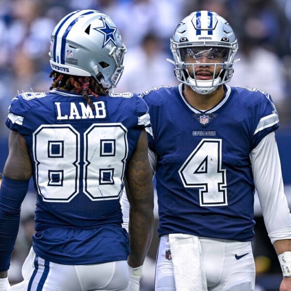 Cowboys WR CeeDee Lamb (ankle) optimistic he’ll play subsequent week