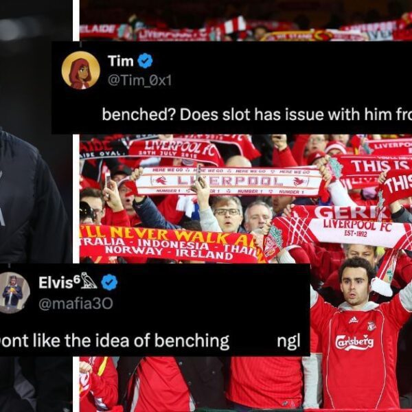 “Slot has issue with him from last match?”, “Don’t like the idea”