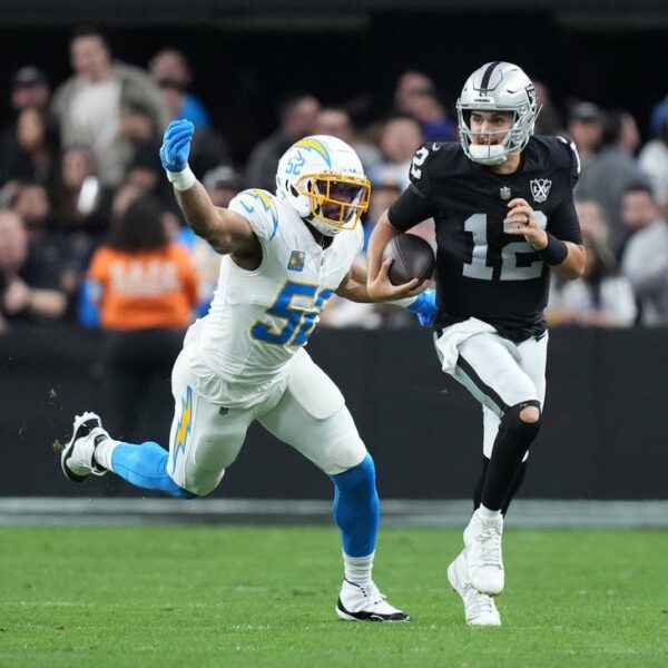 Chargers LB Khalil Mack headed for elbow imaging