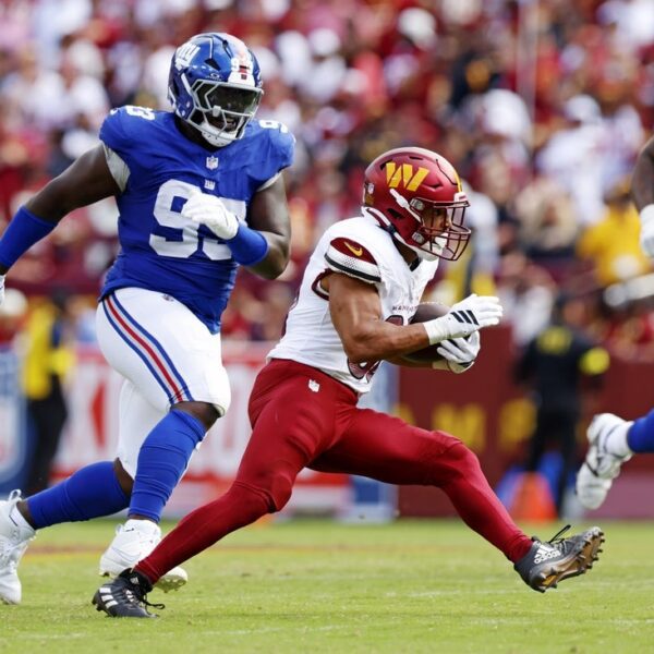 Report: MRI confirms torn Achilles for Commanders’ Austin Ekeler