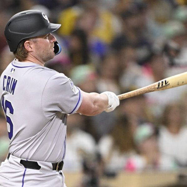 Blaine Crim’s first profession homer powers Rockies previous Padres