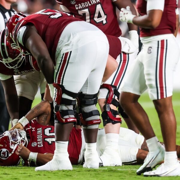 South Carolina star QB LaNorris Sellers (head) possible for Missouri
