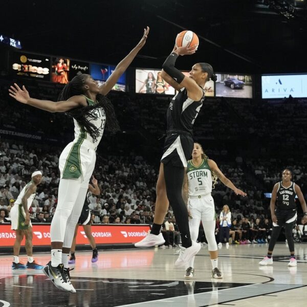 A’ja Wilson (29 factors), Aces overpower Storm in Game 1
