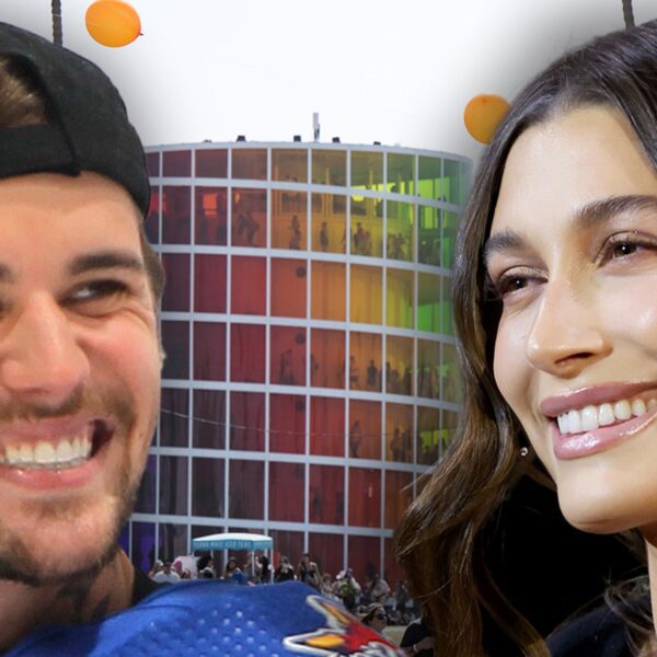 Justin Bieber Gets Handsy With Wife Hailey Visiting Coachella Festival Grounds