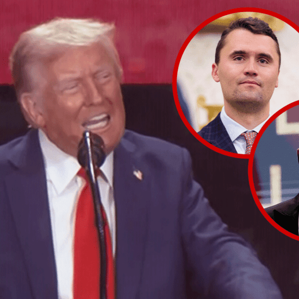 President Trump Rips Jimmy Kimmel At Charlie Kirk Memorial