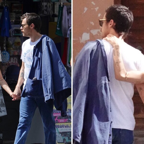 Harry Styles and Zoe Kravitz Pack on PDA With Butt Squeezes in…