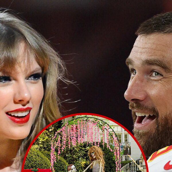 Travis Kelce Proposes to Taylor Swift in Festive Halloween Display