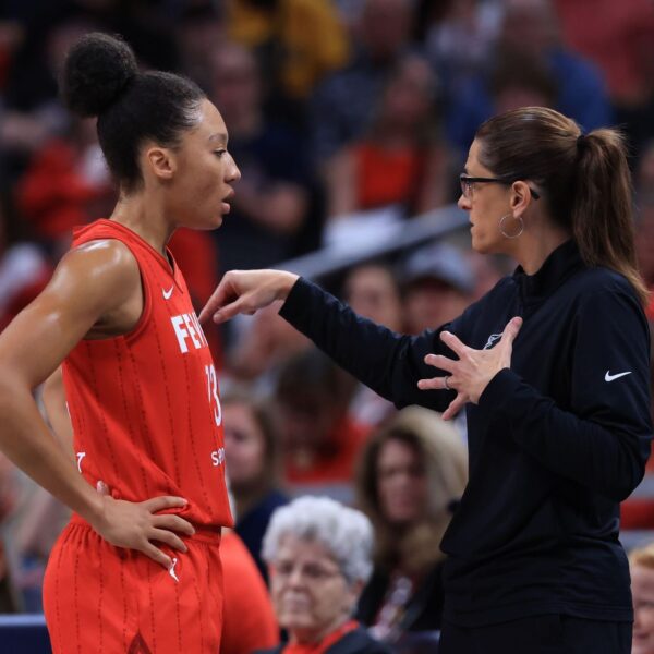 Fever GM reacts to Aerial Powers’ viral chest bump second with Stephanie…