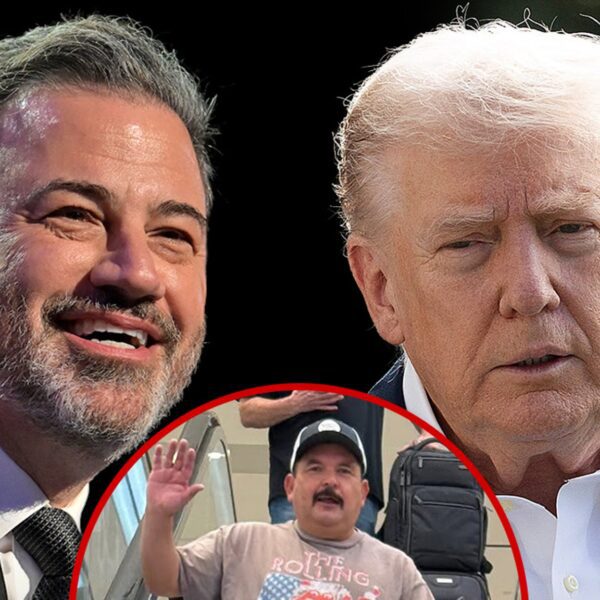 Jimmy Kimmel Mocks Donald Trump’s Escalator Mishap