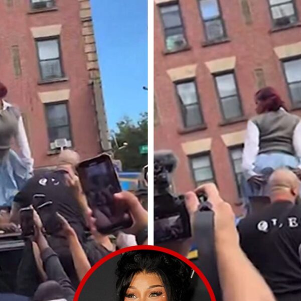 Cardi B Twerks On Top of Car While Fans Swarm Pop-Up Event
