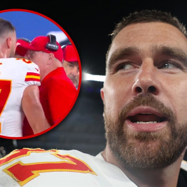 Travis Kelce Butts Heads With Chiefs Coach Andy Reid During Giants Game