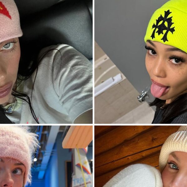 Babes Wearing Beanies to Kick Off Fall!