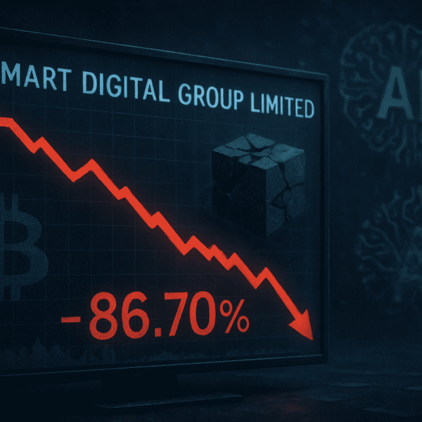 Crypto Gamble Wipes Out 87% of Smart Digital Group’s Market Value