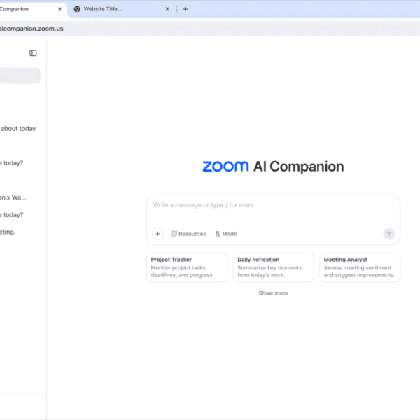 Zoom launches a cross utility AI notetaker, AI avatars and extra in…