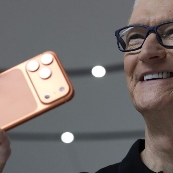 Tim Cook says Apple’s $600 billion manufacturing unit construct out will create…