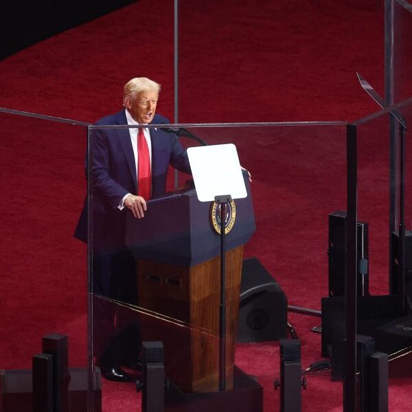 Charlie Kirk’s memorial was some of the closely fortified occasions of its…