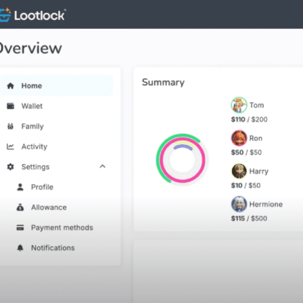 Lootlock protects children from overspending on gaming and might be presenting at…
