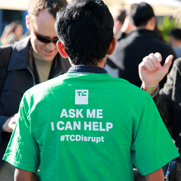 Get hands-on expertise volunteering at Disrupt 2025