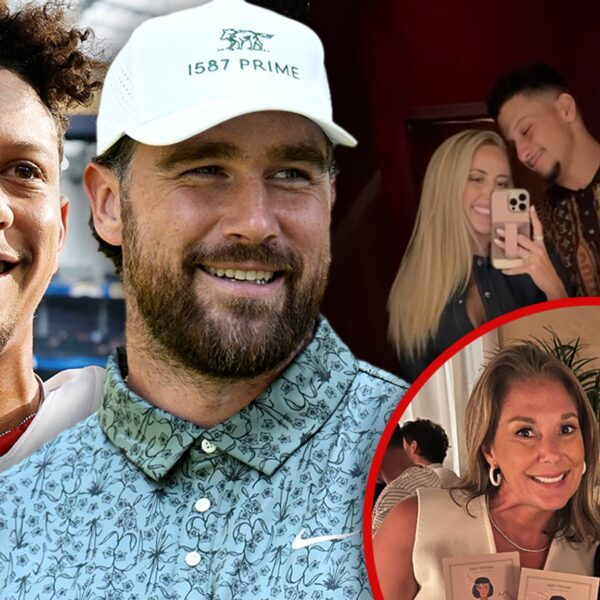 Travis Kelce and Patrick Mahomes Families Dine At Their New Steakhouse