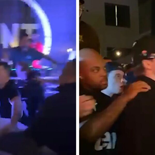 The Kid Laroi’s Crew Fights Bar Security, on Video