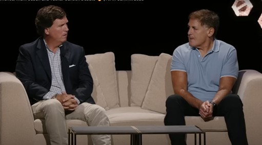 WATCH: Tucker Carlson DEMOLISHES Mark Cuban After the Liberal Billionaire Offers a…