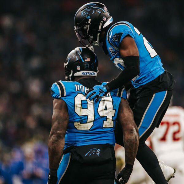 Carolina Panthers To Wear Black Alternate Helmets Against Atlanta Falcons – SportsLogos.Net…