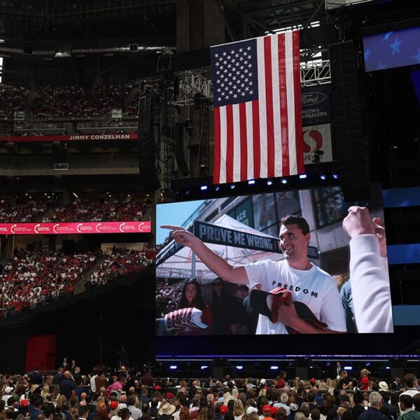 Tributes flood X as Charlie Kirk memorial attracts packed crowd at stadium