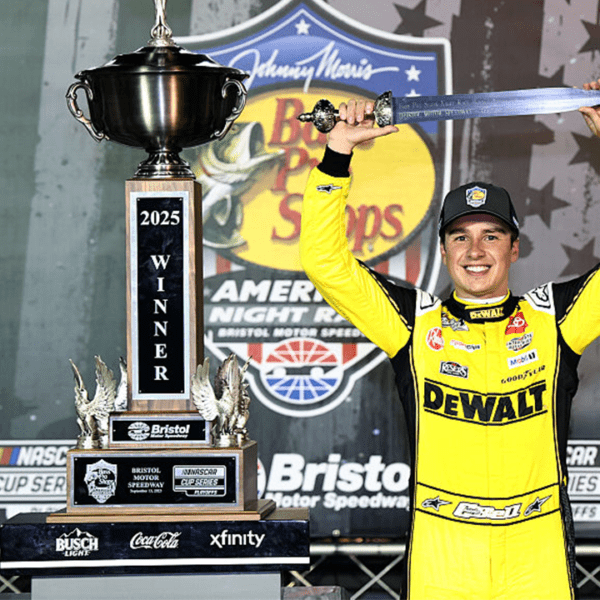 NASCAR driver Christopher Bell dedicates Bristol victory to Charlie Kirk