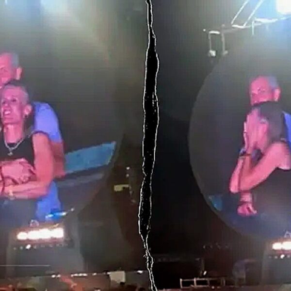 Andy Byron noticed with spouse after controversial Coldplay kiss cam incident