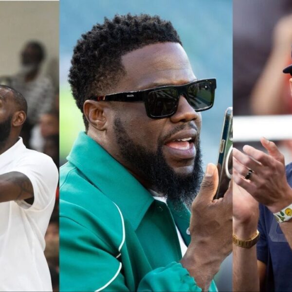 LeBron James and Michael Phelps hype Kevin Hart’s newfound obsession
