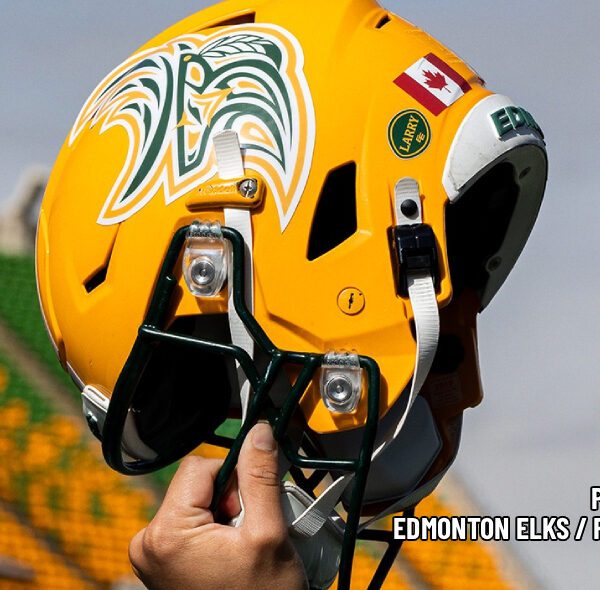 CFL’s Edmonton Elks Honour Late Owner With Helmet Decals – SportsLogos.Net News