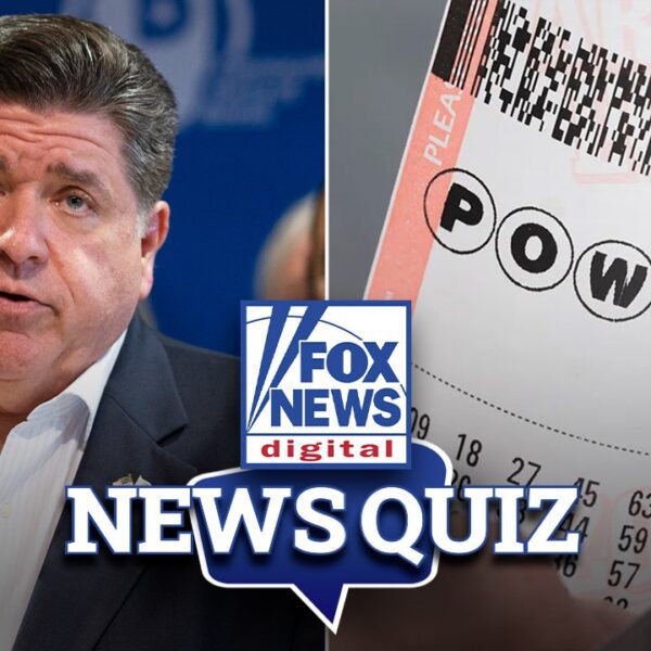 Test your information data with Pritzker invoice and Powerball quiz questions