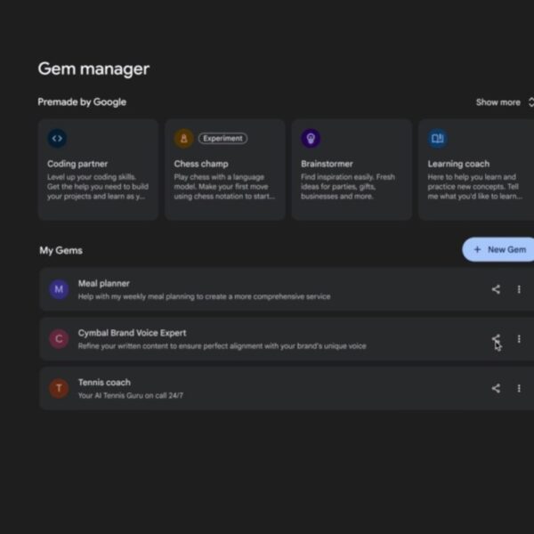 Google now helps you to share your customized Gemini AI assistants generally…