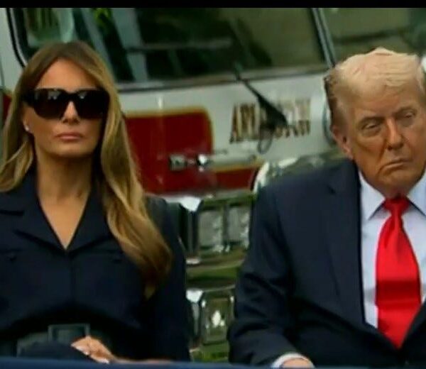 Trump Looks Like He Is Dying At 9/11 Event