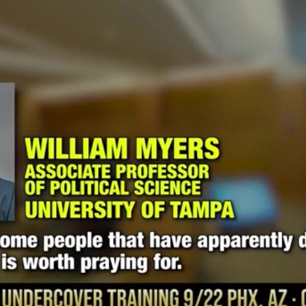 Leaked Audio: University of Tampa Professor Caught on Tape Slamming Americans Who…