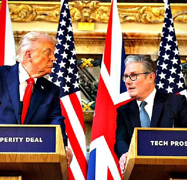 Trump Tells Failing UK PM Starmer To Use the Military To Stop…
