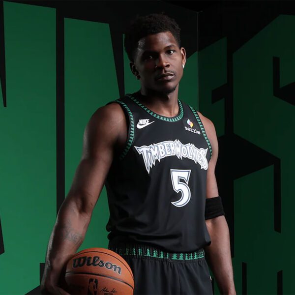 Minnesota Timberwolves Reveal Kevin Garnett-Era “Black Trees” Hardwood Classic Uniforms – Sports…