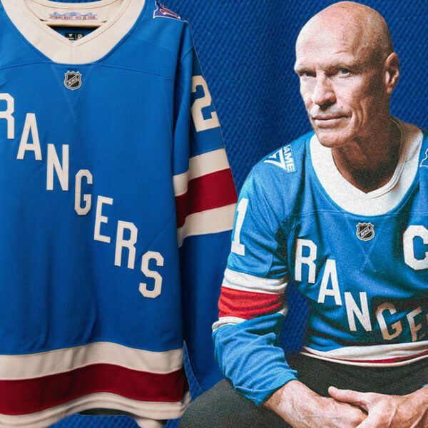 New York Rangers Throw Back to 1926 for Centennial Season Uniform, Worn…
