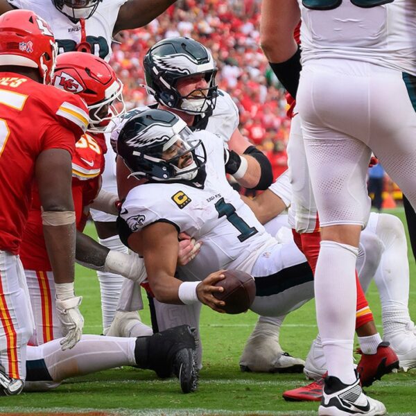 NFL information: Eagles lineman fires again at tush push critics