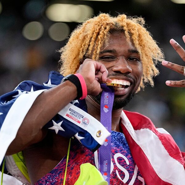 Noah Lyles ties Usain Bolt with fourth 200m world championship win