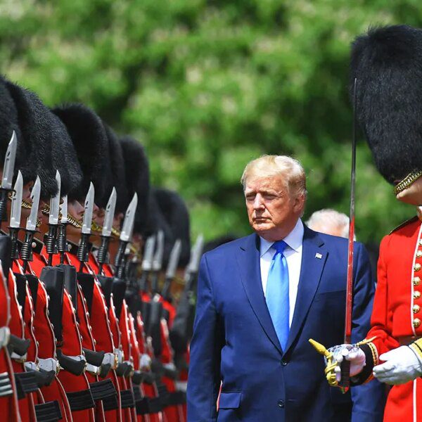 President Trump receives royal therapy at Windsor Castle state go to: consultants