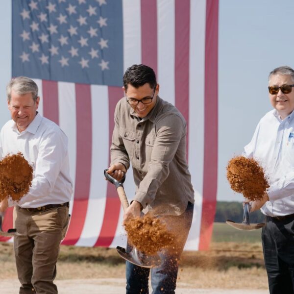 Rivian breaks floor on $5B Georgia manufacturing facility forward of building in…