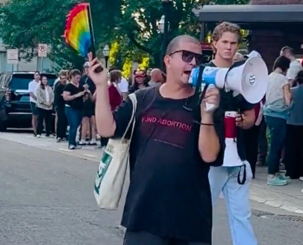 SICK: Godless Pro-Abortion Protester Chants “Erika Kirk Has Got To Go” at…