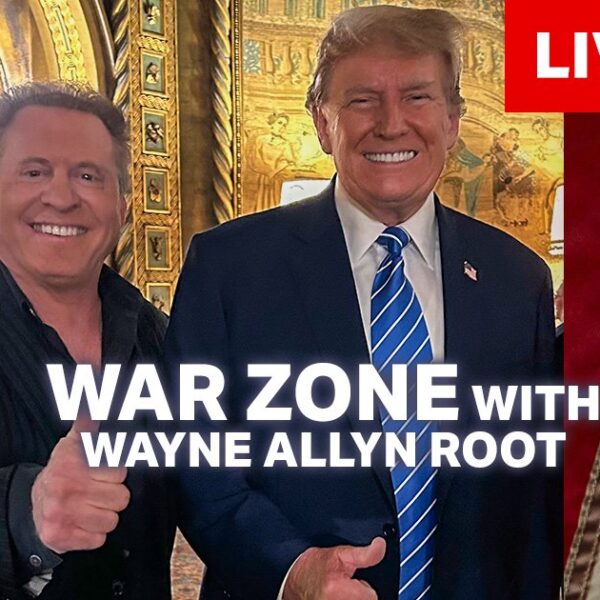 Watch Live: The WAR Zone Podcast With Wayne Allyn Root Presented by…