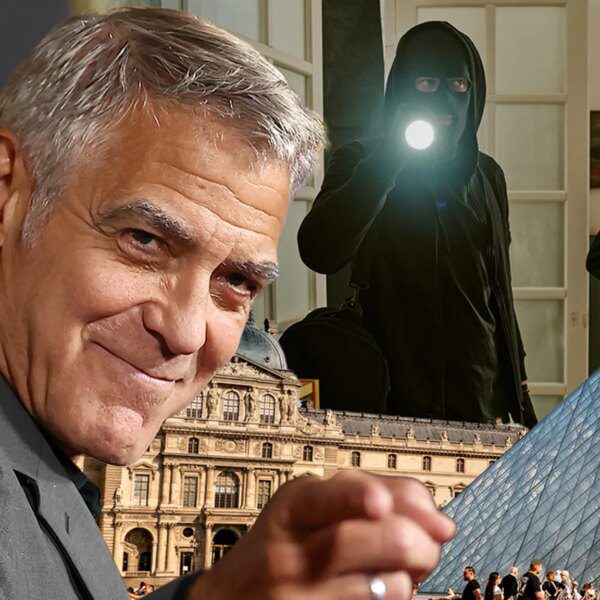 George Clooney Jokes He’s ‘Proud’ of Thieves Who Robbed Louvre