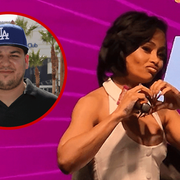 Blac Chyna Says She and Rob Kardashian Are “Going with the Flow”