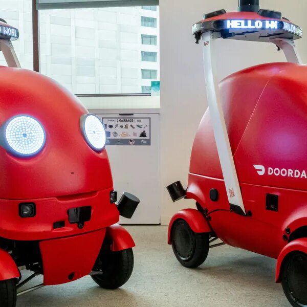 DoorDash’s new 5-foot, 350-pound robotic supply driver that may hit 20 mph…