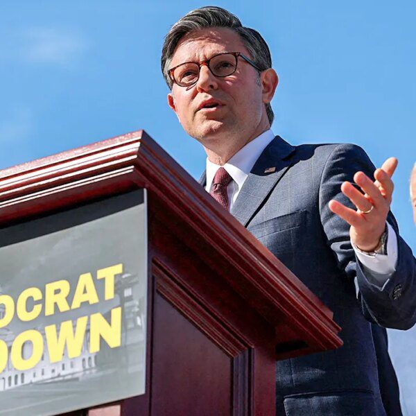 Johnson accuses Democrats of ‘taking part in politics’ amid authorities shutdown